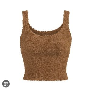 Skims Cozy Knit Tank and Shorts Set